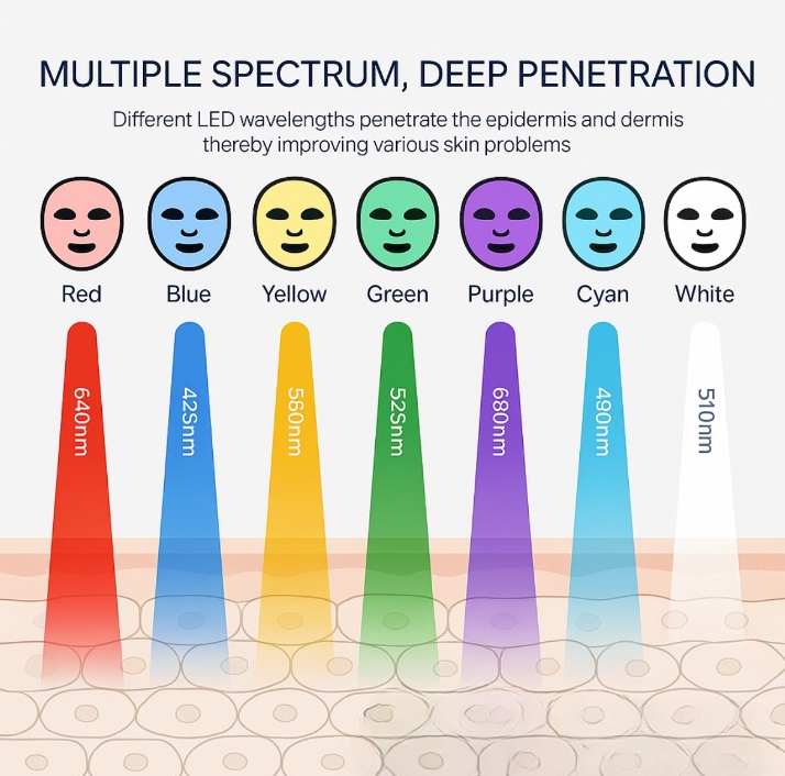 LumiGlow 7X LED Therapy Mask